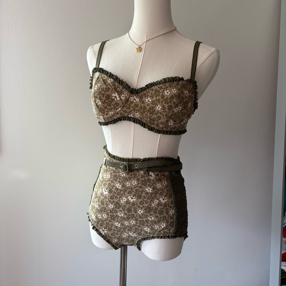 Marc Jacobs high waisted swim suit
